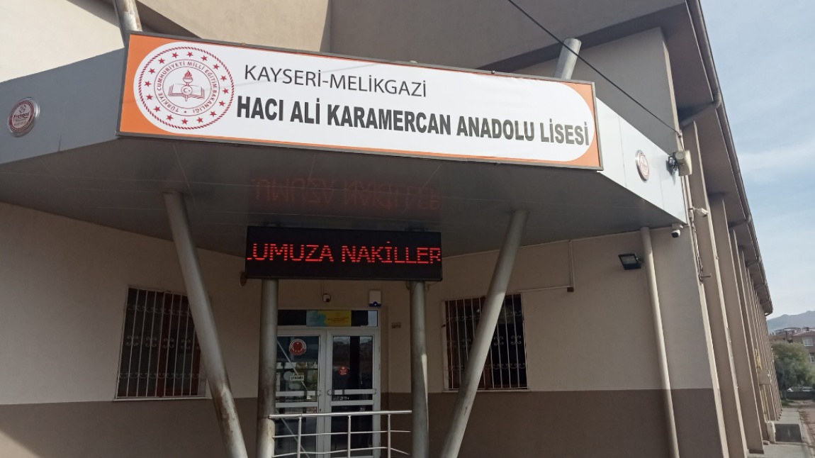 Hacı Ali Karamercan Anadolu Lisesi KAYSERİ MELİKGAZİ